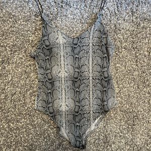Snakeskin Bodysuit
